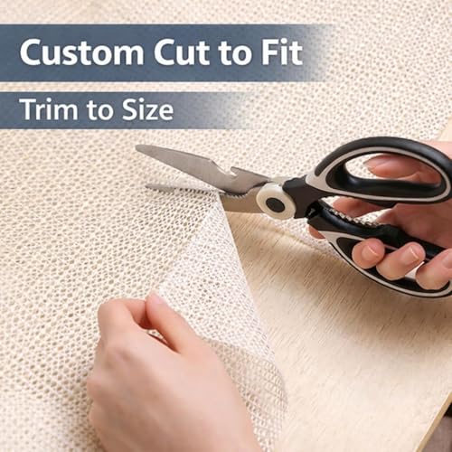 Custom Cut Non-Slip Mattress Pad for Stability and Grip - Queen