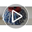 Microfiber Spin Mop Refill Heads (4 Pack) - Washable 2-Tank System Replacements