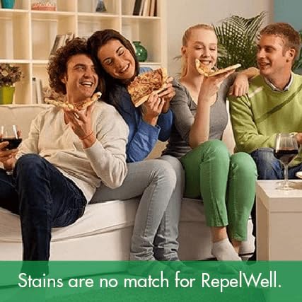 RepelWell 3-Pack Total Care Kit | Fabric & Footwear Protection Spray Bundle - Shoe & Boot, Upholstery, and Apparel Protectant spray – Stain & Water Repellent for Home, Clothes & Gear – Non-Toxic