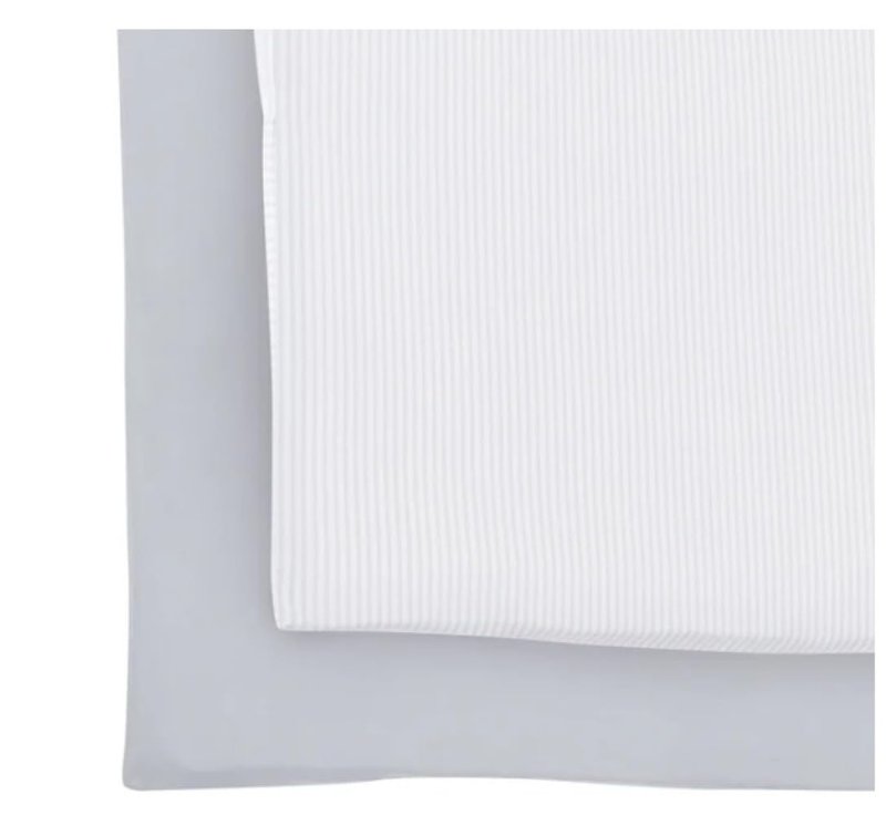 Baby Trend Fitted Sheets for Baby Trend Nursery Center Playards, Dash Grey