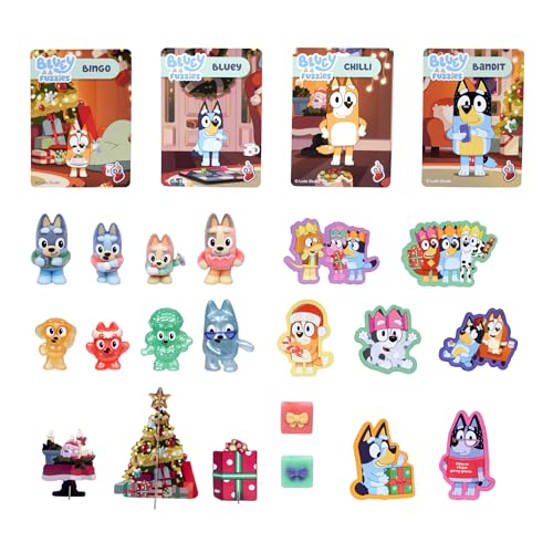 Fuzzy Mini Figure Advent Calendar - 24 Daily Surprises & Accessories