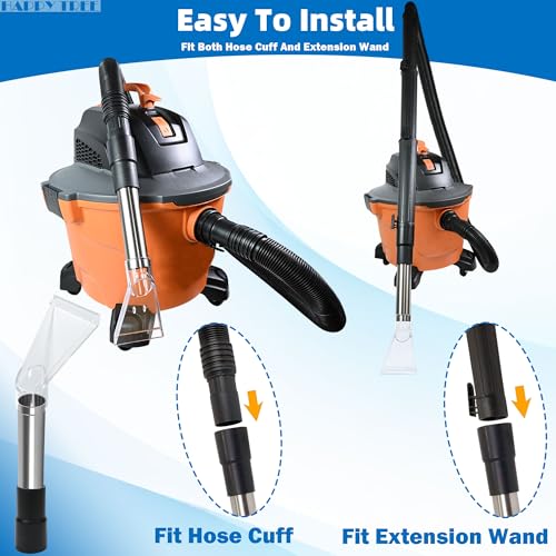 Universal Shop Vacuum Extractor Attachment for Upholstery and Carpet Cleaning
