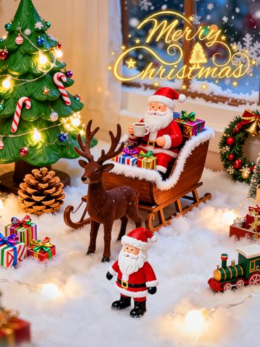 Fluffy Artificial Snow Blanket 3-Pack (3x8 ft) - White Christmas Decor