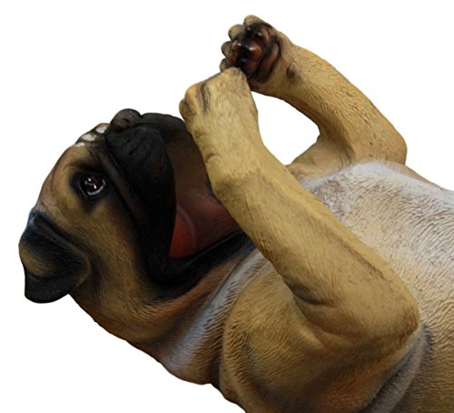 Fawn Pug Dog Wine Bottle Holder Figurine - Adorable Canine Decor for Kitchen & Wine Cellar