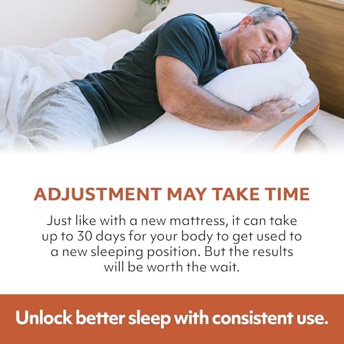 Shoulder Relief System Pillow for Side Sleepers - Large Size