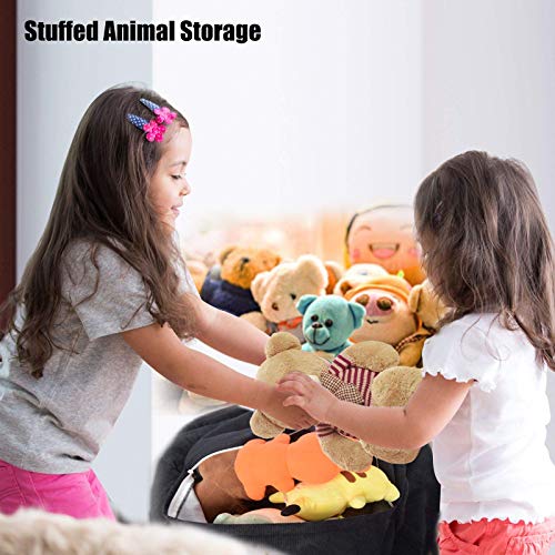 Corduroy Stuffed Animal Storage Bean Bag Chair Cover - Washable
