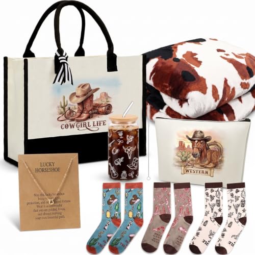 Chunful Western Cowgirl Gift Set for Women - Accessories & Apparel