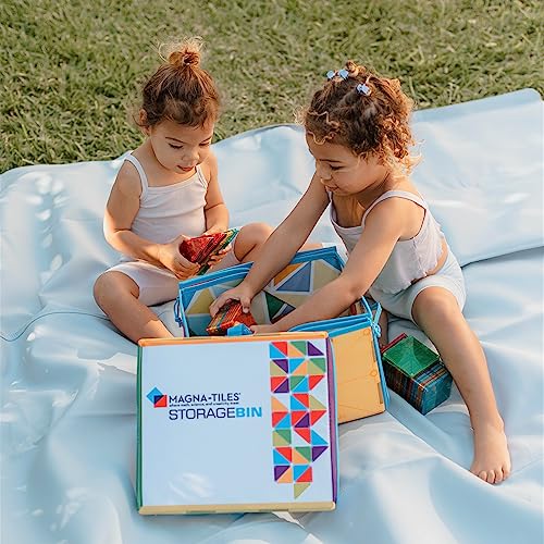 Collapsible Toy Storage Bin and Interactive Play Mat for Kids