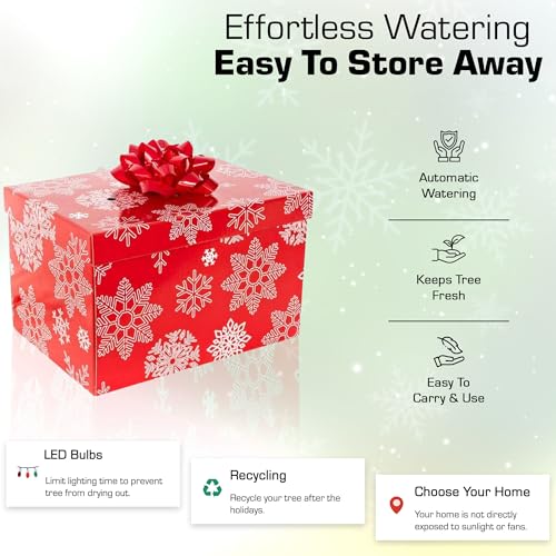 Automatic Christmas Tree Watering System with Sensor, 2.5 Gallon Capacity