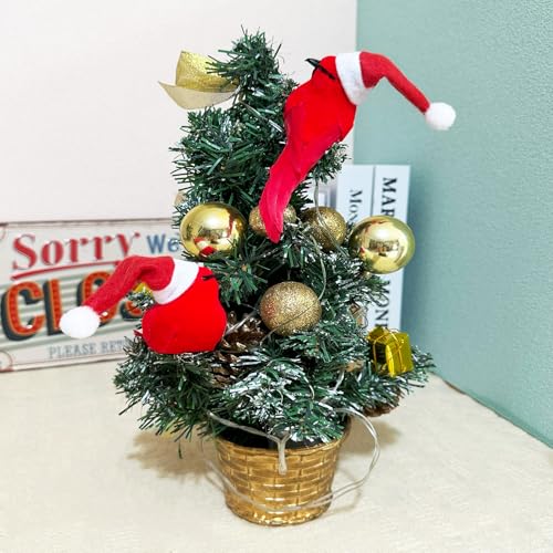 Red Cardinal Birds Set - 2 Faux Foam Feathered Ornaments for Christmas Decorations