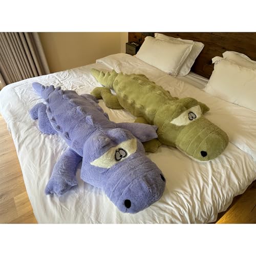 Alligator Plush Pillow, 67 inch Stuffed Animal, Home Decoration