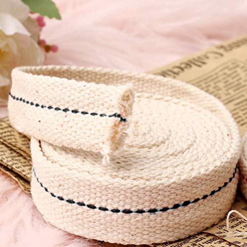 Cotton Oil Lamp Wicks - 3 Rolls, 19.5 Ft Replacement Wicks
