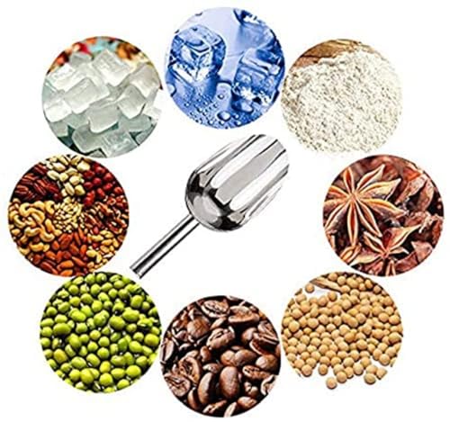 WHTCHSU Silver Candy Buffet Ice Tongs & Scoops Set - Food & Drink Accessories