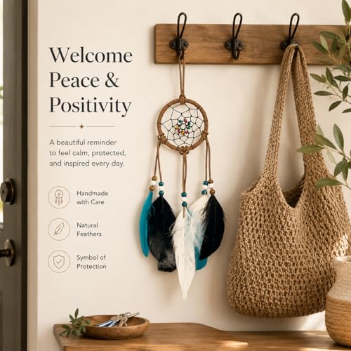 Handmade Dream Catcher Car Rearview Mirror Hanging Ornament