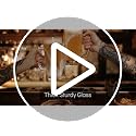 Large Glass Beer Mugs with Handle - 34 oz Heavy Beer Stein Set of 2