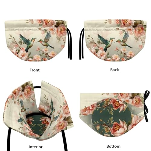 Hummingbird Floral Insulated Tea Cozy for Teapot - Washable Kettle Cover