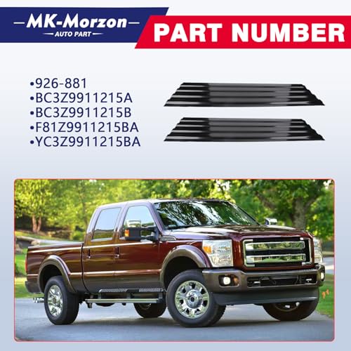 Bed Floor Rust Repair Panels for 1999-2016 Super Duty Trucks, 2-Piece Set