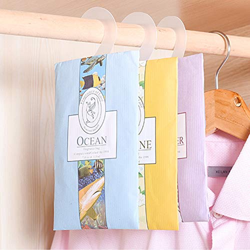 20-Pack Scented Sachets for Closets and Drawers, Long-Lasting Air Freshener