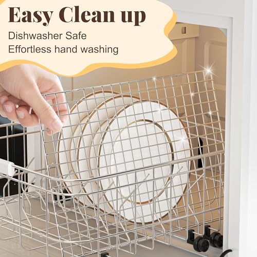 Stainless Steel Cooling Racks for Baking & Roasting, 10" x 15" - Pack of 2