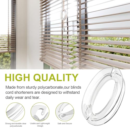 8-Pack Window Blind Cord Winders - Child Safety Cord Wrap for Blinds