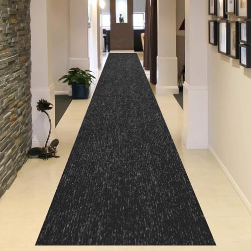 2x8 ft Waterproof Outdoor Runner Rug, Non-Slip Felt Carpet for Hallway