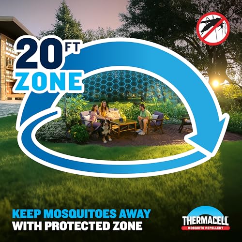 Thermacell E-ZoneGuard Mosquito Repellent Refill 120-Hour Pack