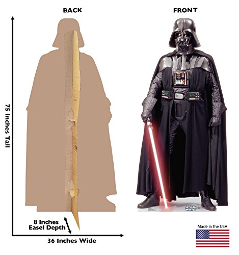 Life-Size Character Cardboard Cutout Standee - 75-Inch Tall Decor