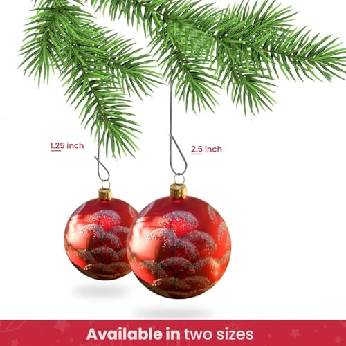900-Piece Christmas Tree Ornament Hooks Set - Silver, Gold & Green (2 Sizes)