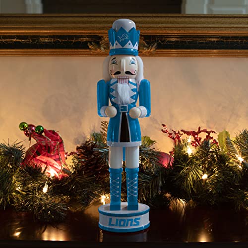 NFL Team Logo Collectible 14-Inch Holiday Decorative Nutcracker