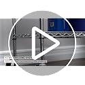 5-Tier Heavy-Duty Steel Wire Shelving Unit 24x18x75 Storage Rack