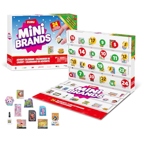 24 Days Miniature Toys Advent Calendar - Mystery Collectibles Set