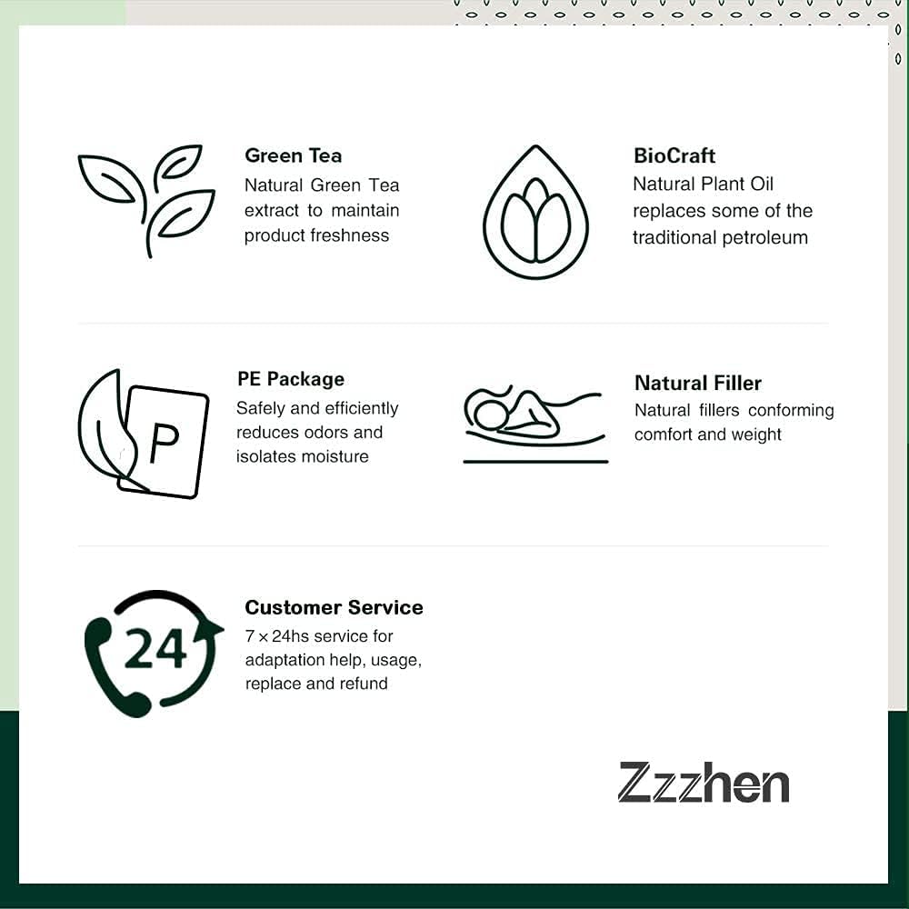 ZZZhen G-Shaped Pregnancy Pillow - 56 Inch Grey Maternity Pillow with Removable Cover for Ultimate Support