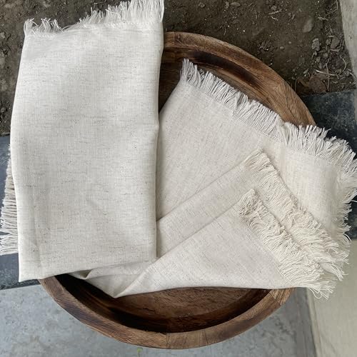 Aqua Cotton Cloth Napkins 18x18, Set of 12, Reusable Dinner Napkins