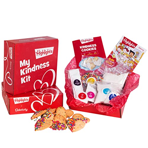 Kids Cookie Baking Kit with Pre-Measured Ingredients & Cookie Cutter