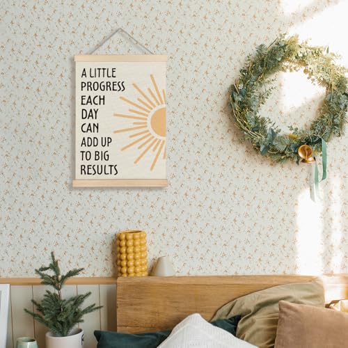 Positive Affirmations Wall Art Inspirational Quote Hanging Sign 12x16
