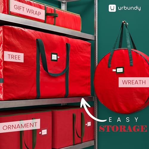 Heavy Duty 7.5 Ft Christmas Tree Storage Bag with Handles