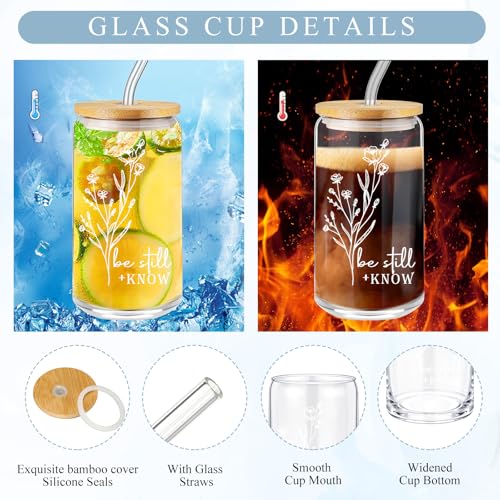 Funnymoom 6-Piece Blue Pastor Gift Set Tumbler, Journal & Pens | 17oz Each