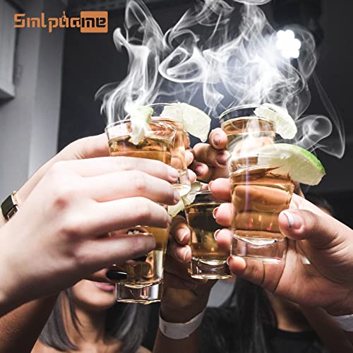 Smlpuame Cocktail Smoker Kit - Old Fashioned Whiskey Bourbon Drink Set with Natural Cherry Wood Chips & Smoke Infuser
