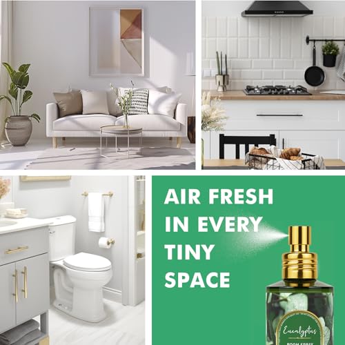 Eucalyptus Room Spray 2-Pack – Natural Odor Eliminator & Fabric Freshener