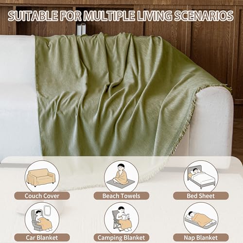 Chenille Couch Cover for Dogs, Washable Loveseat Protector, 71"x134"