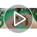 FOIMAS 400pcs White Christmas Ornament Hanger Strings with Snap Fasteners