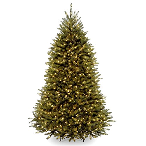 6ft Pre-Lit Dunhill Fir Artificial Christmas Tree with 600 Clear Lights