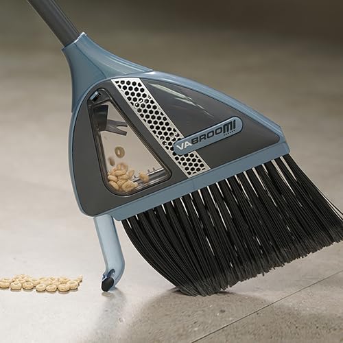 2-in-1 Cordless Electric Broom and Vacuum for Hard Floors and Pet Hair