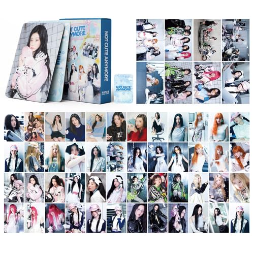 55 Pcs Not Cute Anymore Lomo Photocards - Collectible Merch Set