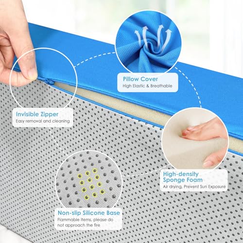 Bed Wedge Pillow for Seniors – Incline Support for Comfort & Recovery