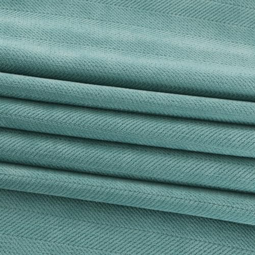 AMBERIS Modern Chenille Bed Runner, Decorative Bed Scarf for Home & Hotel