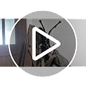 Rotating Coat Rack Stand with 16 Hooks and Natural Marble Base