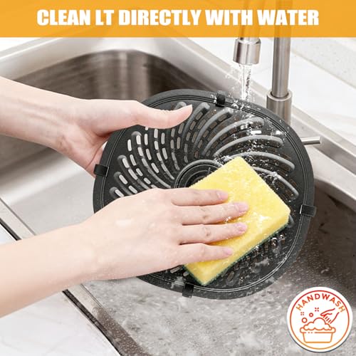 Air Fryer Grill Pan Replacement for 7 QT Oval Air Fryer, 10.3" x 9.5"