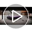 Yocada Manual Carpet Sweeper - Lightweight Hand Push Cleaner for Pet Hair & Dust