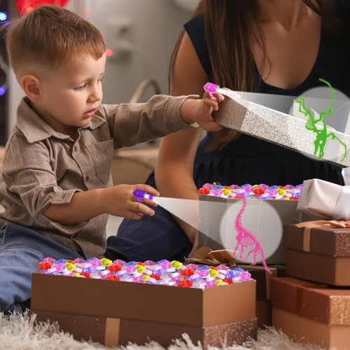 36-Piece Dinosaur LED Finger Lights Projection Toys for Party Favors